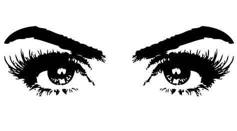 Eyes Of Woman Clipart Free Stock Photo - Public Domain Pictures