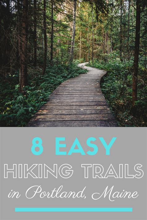 8 Easy Hiking Trails Near Portland, Maine | Hikes near portland, Outdoor adventure activities ...