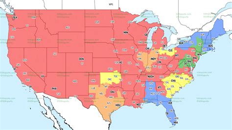 Nfl Broadcast Map Week 1 2025 - Leila Natalya