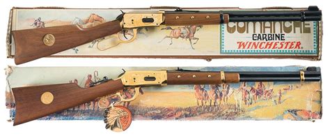 Two Boxed Commemorative Winchester Model 94 Lever Action Rifles