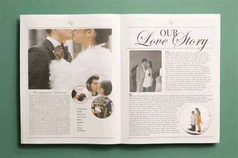 The ultimate guide to creating your own wedding newspaper (with LOTS of ...