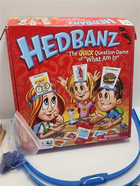 Headband Game by Spinmaster What Am I Board Games Family - Etsy