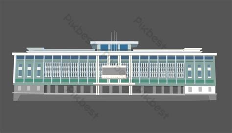 Drawing Blue Building Illustration PNG Images | AI Free Download - Pikbest