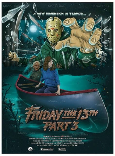 Friday The 13Th Part 3 Poster