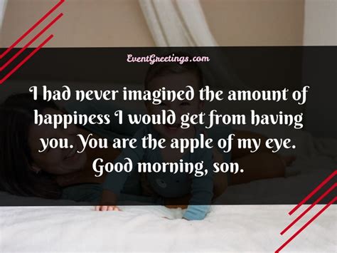 20 Good Morning Son Quotes And Wishes With Images