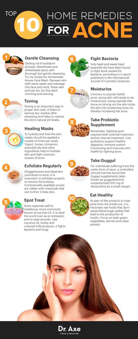 10 Home Remedies for Acne That Work - Dr. Axe