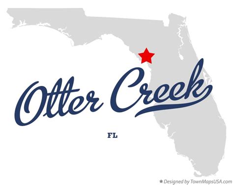 Map of Otter Creek, FL, Florida