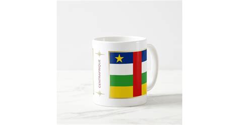 Centrafrique Flag + Map Mug | Zazzle