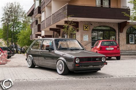 Grey Volkswagen Golf MK1 GTI | VW Golf Tuning