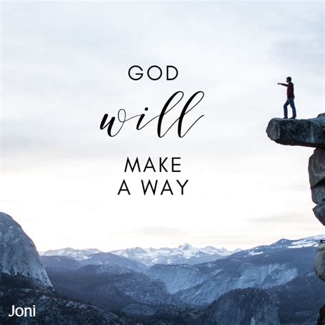 God will make a way. [Daystar.com] | Bible quotes about faith, Bible ...