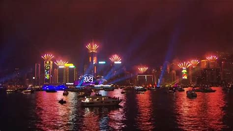 Hong Kong welcomes 2023 in largest celebration since 2019