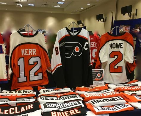 Philadelphia Flyers Game Worn Jerseys