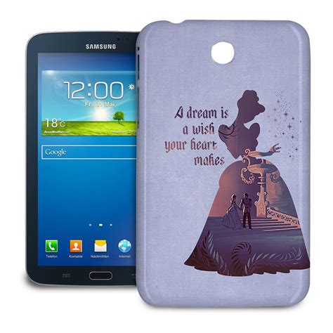 Cinderella Dream Is A Wish Disney Princess Tablet Case for Samsung Galaxy Tab 1 - iPad/Tablet ...