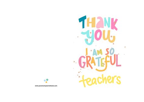 Happy Teachers Day Printable