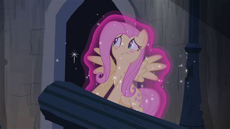 Image - Fluttershy blushing S4E03.png - My Little Pony Friendship is Magic Wiki