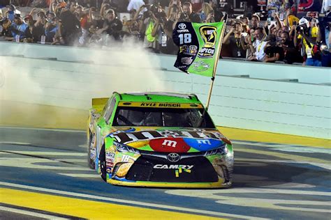 Kyle Busch wins first NASCAR Championship for Toyota