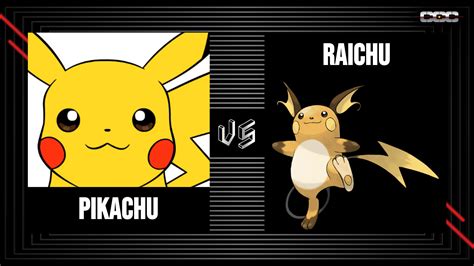 Electric Showdown: Pikachu vs. Raichu - Which Pokémon Reigns Supreme ...