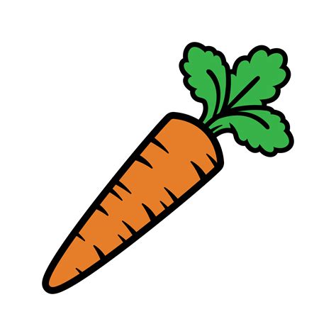 Cartoon Carrot Vegetable 553109 Vector Art at Vecteezy