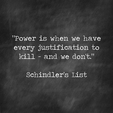 My favorite quote from Schindler's List | Schindler's list, Quote ...