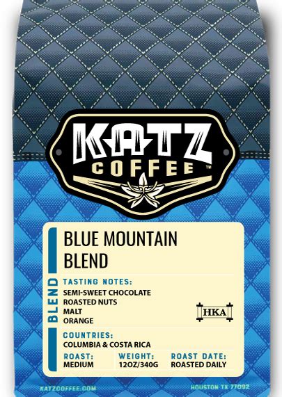 Blue Mountain Blend - Blended Coffee - Katz Coffee