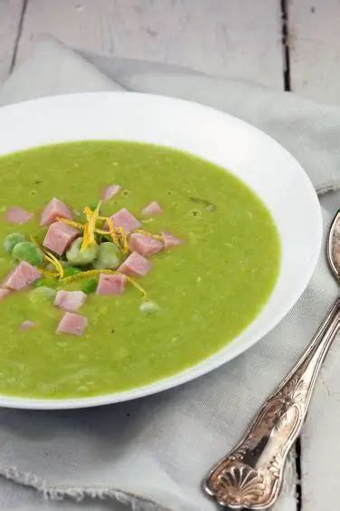 Refreshing broad bean soup - ohmydish.com