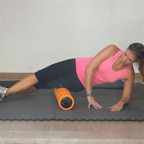 Foam Roller IT Band Exercise | Band workout, Exercise, It band