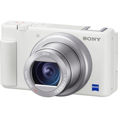 Sony ZV-1 White Digital Vlog Camera | Camera House