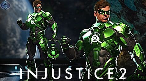 Injustice 2 Online - NEW GREEN LANTERN EPIC GEAR! - YouTube