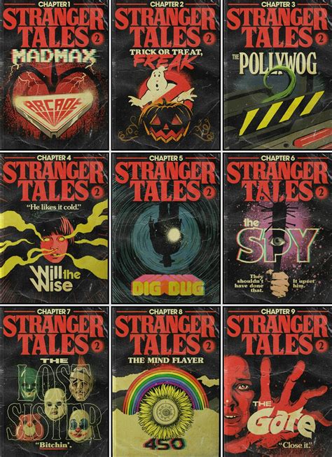 Stranger things fan made book covers. Credit to artist | Stranger things poster, Stranger things ...