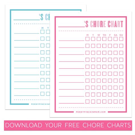 How to make a chore chart for kids with a free printable chore chart! Download a list of chores ...