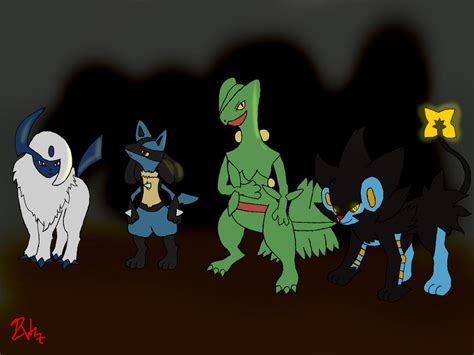 My Pokemon Mystery Dungeon [Explorers Of Sky] Team by DkwF-17 on DeviantArt