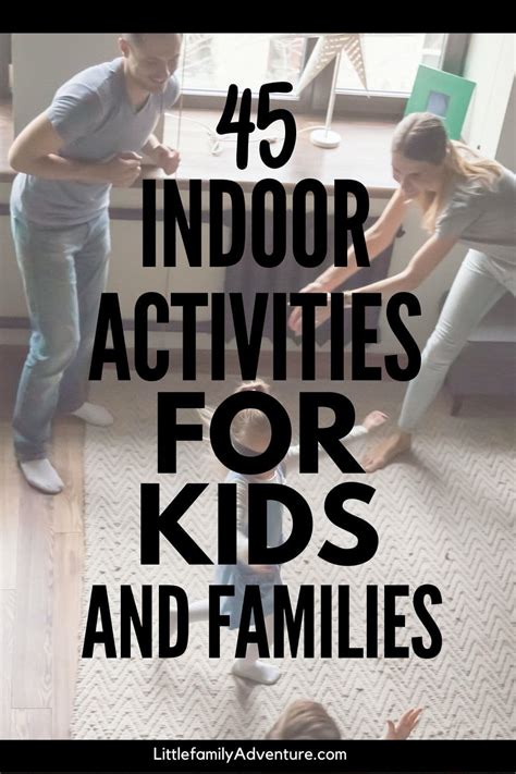 45 FREE Indoor Activities With Kids When You Just Can't Get Outside