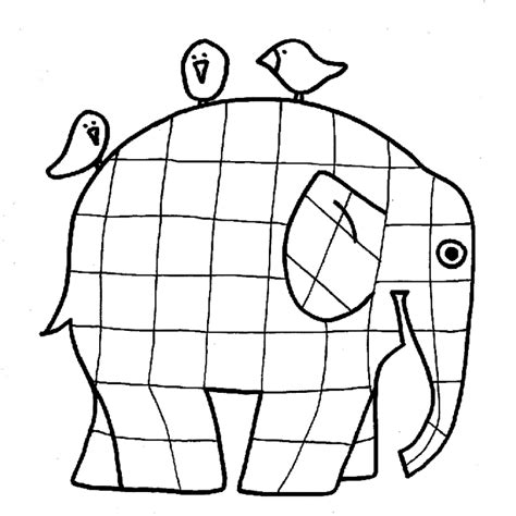 Free Elmer Elephant Coloring Page, Download Free Elmer Elephant Coloring Page png images, Free ...