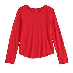 Girls Red T-Shirts Kids Tops, Clothing | Kohl's