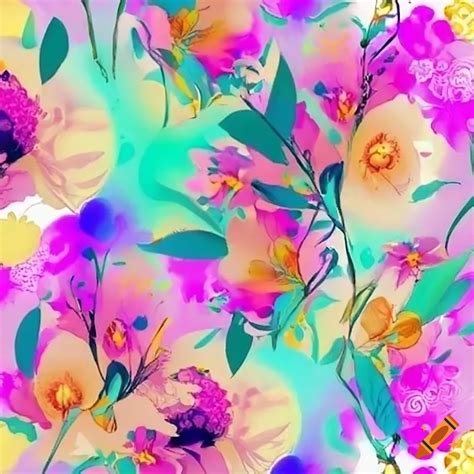 Floral pattern design