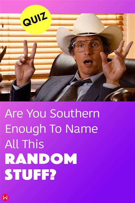 Quiz: Are You Southern Enough To Name All This Random Stuff? | Quiz, Interesting quizzes ...
