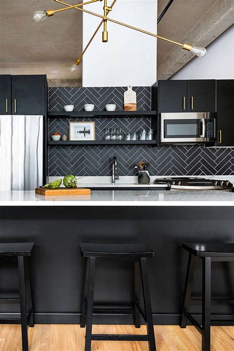 Trendy Colorful Herringbone Backsplash Ideas Vibrant Colors with Nice Textures - Backsplash.com ...