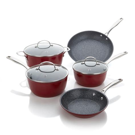 Curtis Stone 8-piece DuraPan Nonstick Cookware Set- Refurbished - Walmart.com - Walmart.com