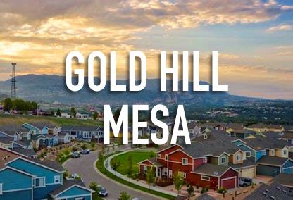 Gold Hill Mesa in Colorado Springs, CO | Homes for Sale