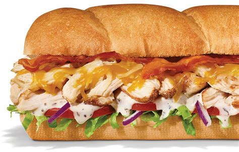 Subway Elite Chicken & Bacon Ranch Nutrition Facts