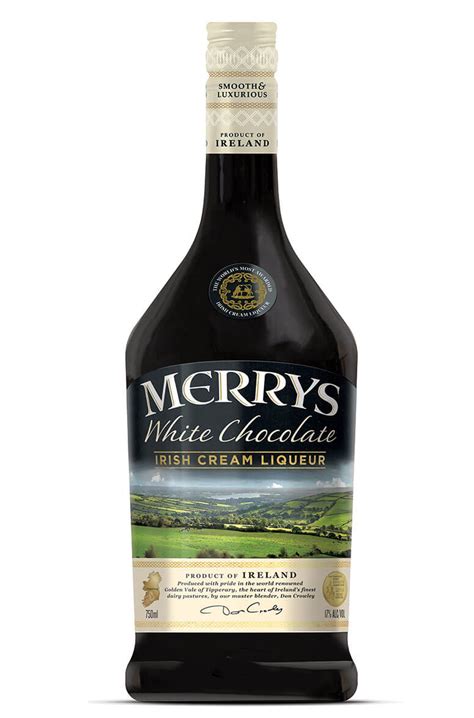 Merrys White Chocolate Cream Liqueur
