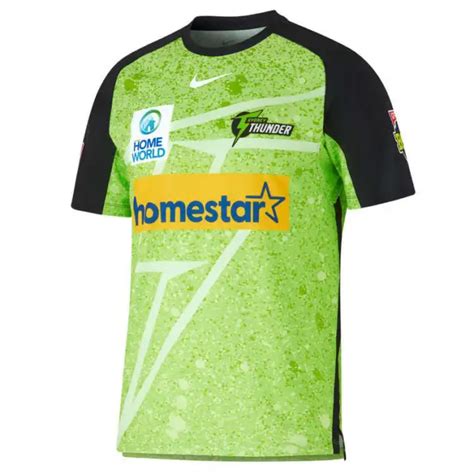 BBL 2023/24 MATCH Jersey - Sydney Thunder - Mens - Adult $120.00 - PicClick AU