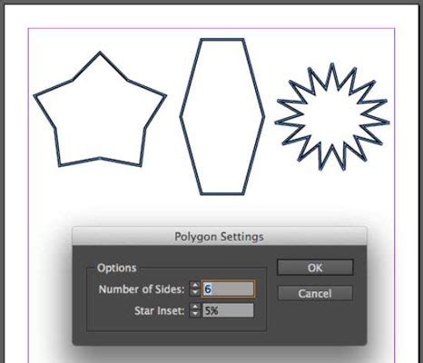 Shapes and Polygons in InDesign - dummies