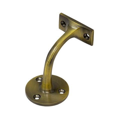 Antique Brass Handrail Bracket | Stair Rail Brackets