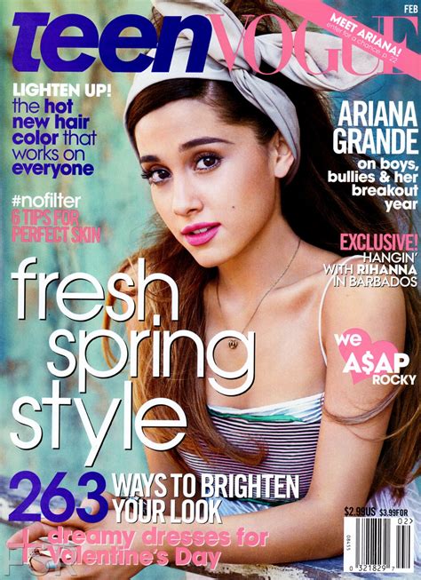 Ariana Grande Photoshoot for TEEN VOGUE - February 2014 Issue