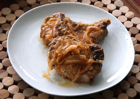 Braised Pork Chops with Orange Sauce Recipe