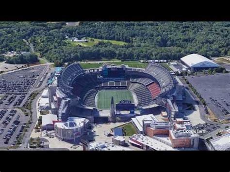 Gillette Stadium Tour | New England Patriots | Google Earth Studio ...