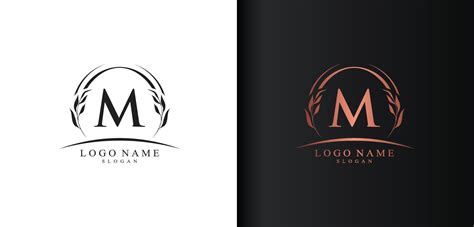 Abstract letter M logo design, luxury style letter logo, text M icon vector design 7683305 ...