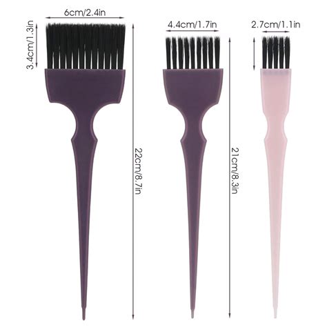 Segbeauty Hair Dye Brush, 6pcs Tint Brush Set Hair Coloring Brushes