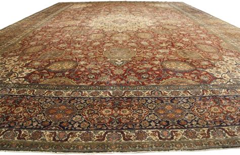 Antique Persian Tabriz Palace Size Rug with The Ardabil Carpet Design ...